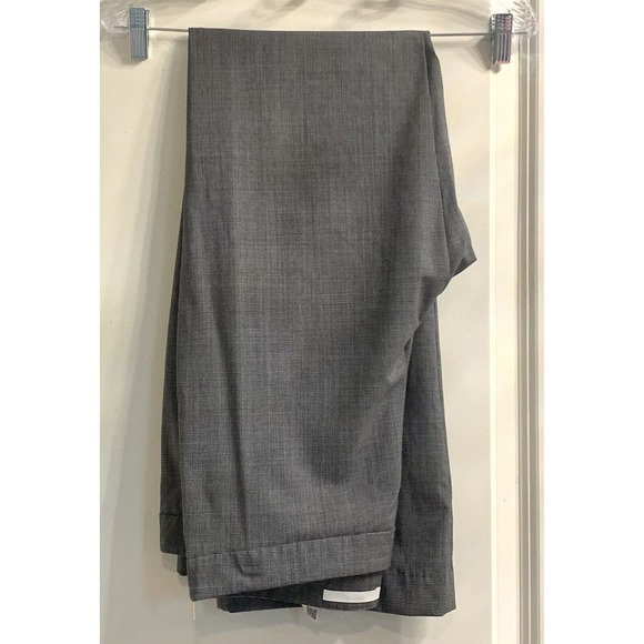 Hugo Boss Wool Blend Slacks Pants 8 Black Business Casual Workwear Career Job - Picture 6 of 11